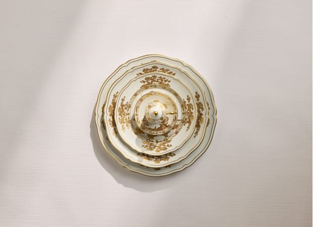 Tableware set for two | Aurum | Ginori 1735